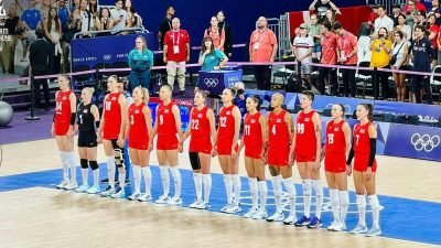 A Milli Kadın Voleybol Takımı, Paris 2024 Olimpiyatları’nda İtalya’ya 3-0