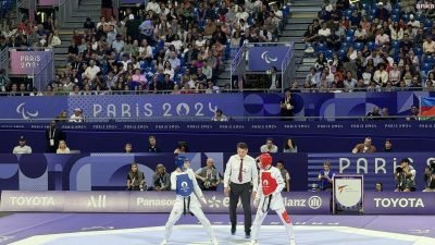 Paris 2024 Paralimpik Oyunları'nda milli tekvandocu Ali Can Özcan, erkekler K44 58