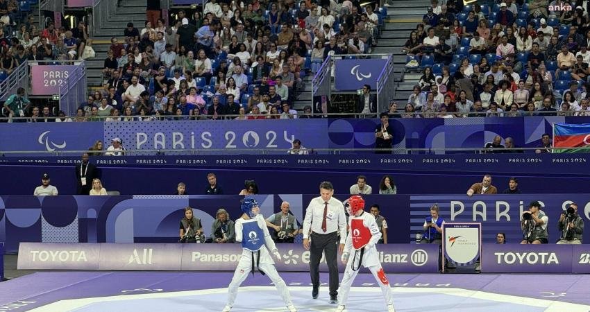 Paris 2024 Paralimpik Oyunları'nda milli tekvandocu Ali Can Özcan, erkekler K44 58