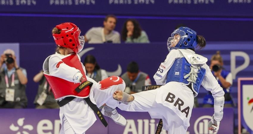 Paris 2024 Paralimpik Oyunları'nda milli tekvandocu Meryem Betül Çavdar, kadınlar
