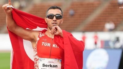 Paris 2024 Paralimpik Oyunları erkekler T12 100 metrede Serkan Yıldırım