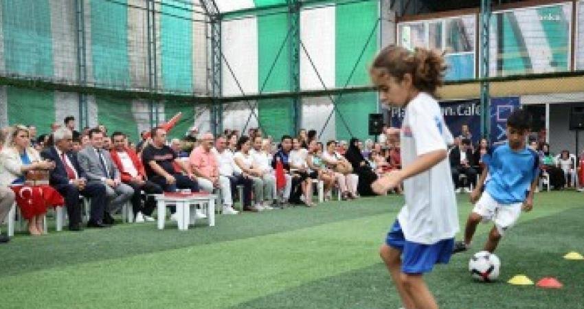 Silivri Belediyesi tarafından ilçede yaşayan öğrencilerin yaz tatilinde sporla iç