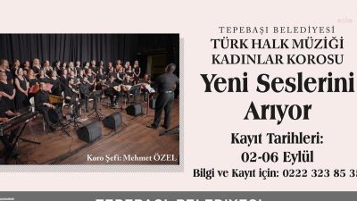 Mehmet Özel şefliğinde çalışmalarını sürdüren Tepebaşı Belediyesi Türk Halk Müziği