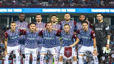 Trabzonspor, UEFA Konferans Ligi play-off turu rövanş karşılaşmasında İsviçre’nin St.
