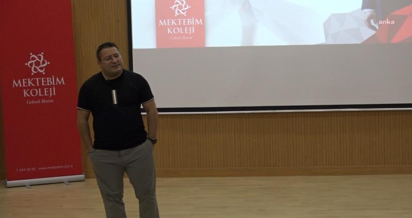 Mektebim Koleji kurucu Ümit Kalko, 'Eğitime yön veren liderler buluşması'nda