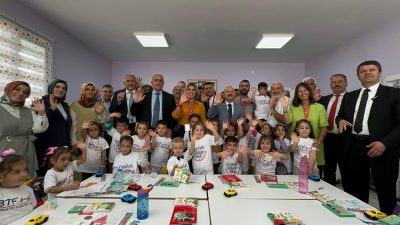 Ünlü sanatçı Gülben Ergen, Adıyaman’da ikinci anaokulunu açtı. Adıyaman Belediye