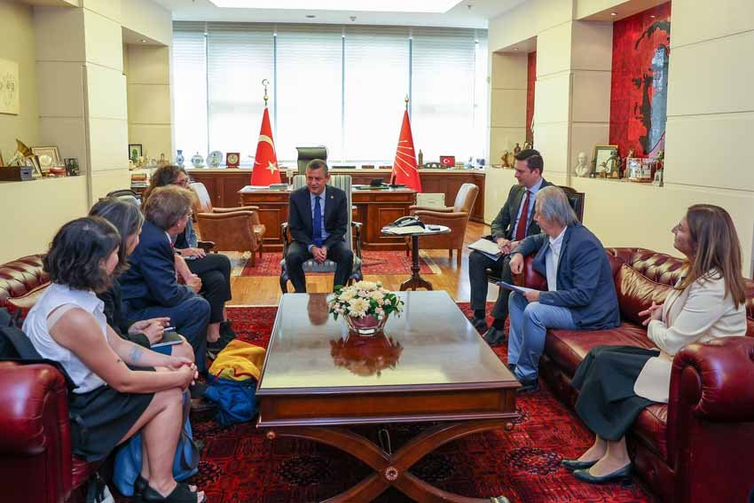 CHP Genel Başkanı Özgür Özel, İnsan Hakları İzleme Örgütü Avrupa ve Orta Asya