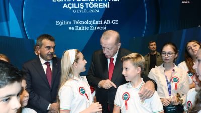 Cumhurbaşkanı ve AK Parti Genel Başkanı Recep Tayyip Erdoğan, Eğitim