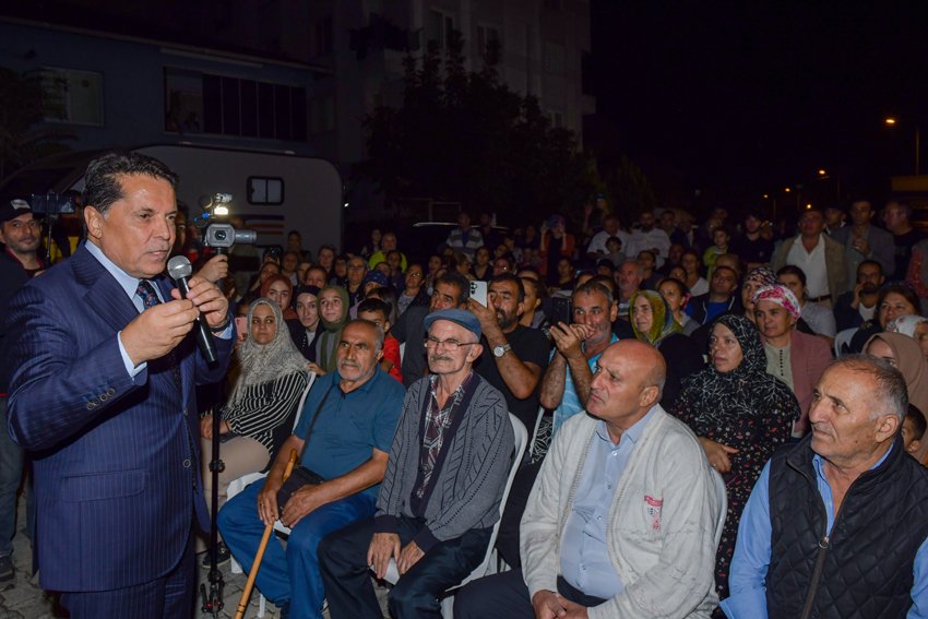Esenyurt Belediye Başkanı Prof. Dr. Ahmet Özer, Atatürk Mahallesi'nde yapılması