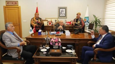 ANKESOB Başkanı Hüseyin Ar, Ankara Kulübü Derneği Genel Başkanı Dr.