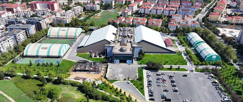 İBB’nin en yoğun spor tesislerinden olan Tuzla Kafkale Spor Kompleksi,