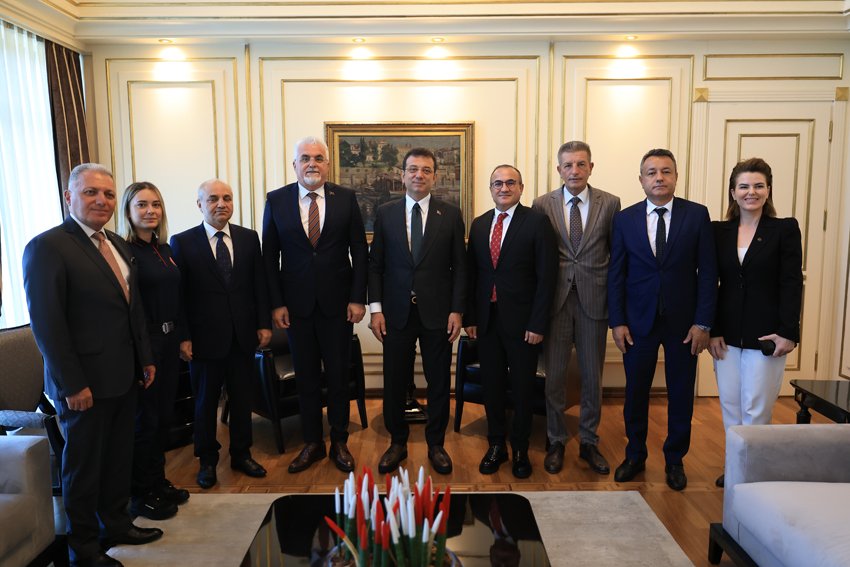 TBB ve İBB Başkanı Ekrem İmamoğlu, 310. kuruluş yıldönümünü kutlayan