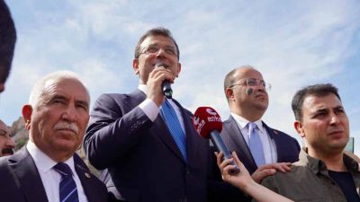 TBB ve İBB Başkanı Ekrem İmamoğlu, İBB’nin katkılarıyla inşa edilen