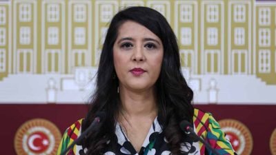 Emek Partisi (EMEP) Gaziantep Milletvekili Sevda Karaca, Gaziantep’te bir markette