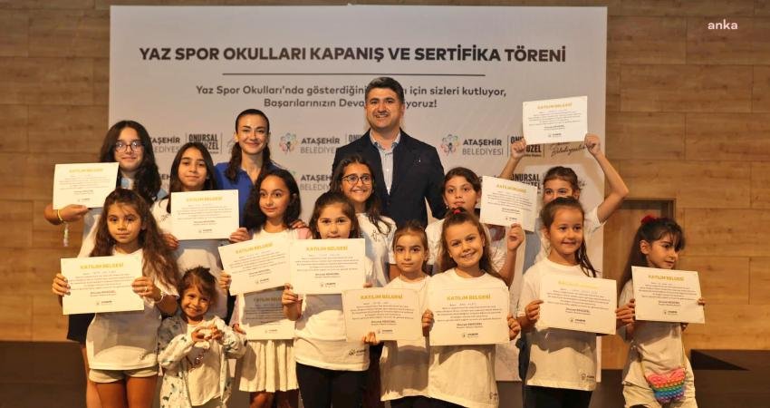 Ataşehir Belediyesi’nin düzenlediği ve 4 bin 200 kişinin katıldığı Yaz