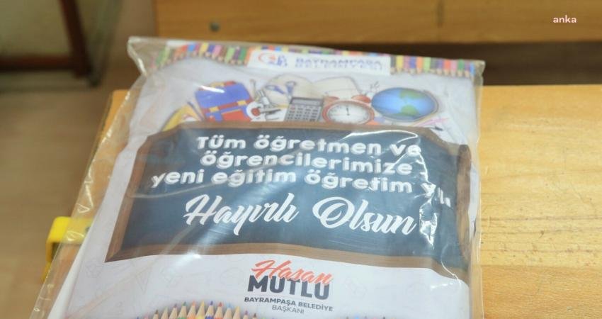 İlçedeki okul bahçelerinde yıkama ve temizlik çalışması yapan Bayrampaşa Belediyesi,