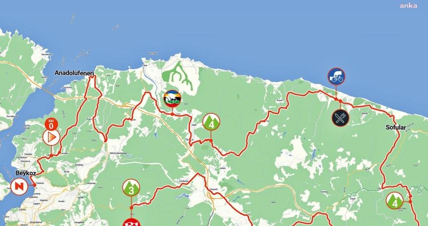 "Tour Of İstanbul" bisiklet turunun 14 Eylül 2024 Cumartesi günü
