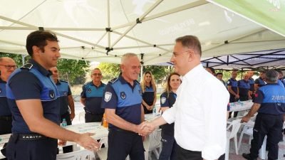 Beylikdüzü Belediye Başkanı Mehmet Murat Çalık, Zabıta Teşkilatı’nın 198’inci kuruluş