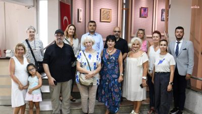 Bornova Belediyesi, Bursa Güzel Sanatlar Derneği'nin karma resim sergisini sanatseverlerle