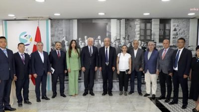 Çin Gansu Eyaleti Uluslararası Ticareti Teşvik Konseyi Başkanı Sheng Yunfeng