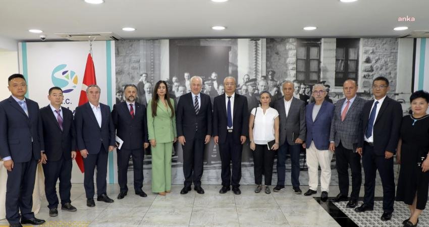 Çin Gansu Eyaleti Uluslararası Ticareti Teşvik Konseyi Başkanı Sheng Yunfeng