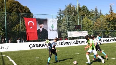 Çankaya Belediyesi Görme Engelliler Spor Kulübü Futbol Takımı derbi maçta