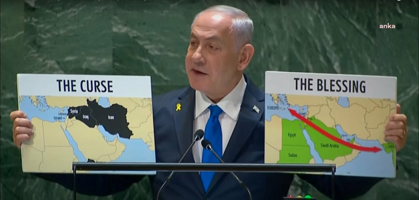 israil-basbakani-netanyahu-bm-genel-kurulunda-protesto-edildi