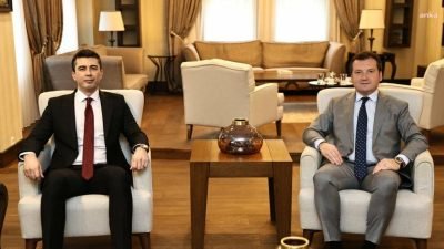 Silivri Belediye Başkanı Bora Balcıoğlu, İlçe Emniyet Müdürü Kıvanç Taşçı'yı