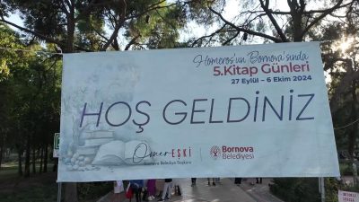 Bornova Belediyesi’nin bu yıl beşinci kez düzenlediği "Homeros’un Bornova’sında Kitap