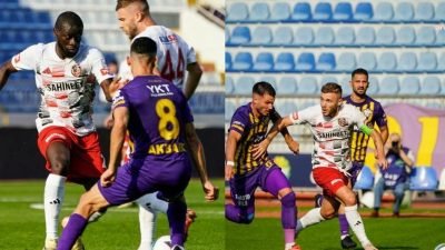 Trendyol Süper Lig 7. hafta karşılaşmasında İkas Eyüpspor sahasında Gaziantep