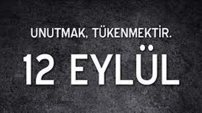 Bir kaç gün önce 12 Eylül 1980 darbesinin 44. Yıl
