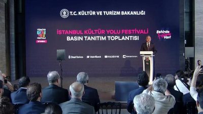 İstanbul’da başlayan 9 gün sürecek İstanbul Kültür Yolu Festivali'nin açılışı,