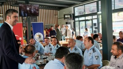Kartal Belediye Başkanı Gökhan Yüksel, Zabıta Haftası dolayısıyla, belediye zabıta