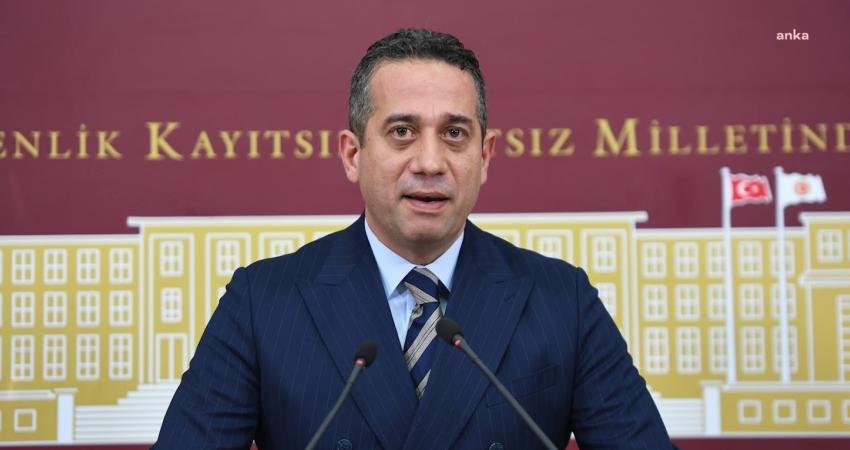CHP Grup Başkanvekili Ali Mahir Başarır, Ulaştırma ve Altyapı Bakanı