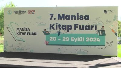 Manisa Büyükşehir Belediyesi tarafından 7’incisi düzenlenen Kitap Fuarı yazar, şair
