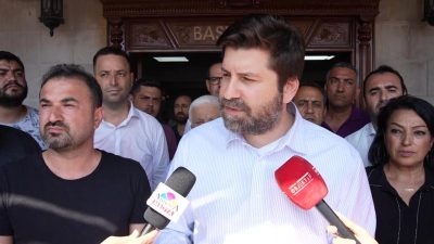 Tarsus Belediye Başkanı Ali Boltaç, geçmiş dönemden devralınan borçlar nedeniyle makam odasının