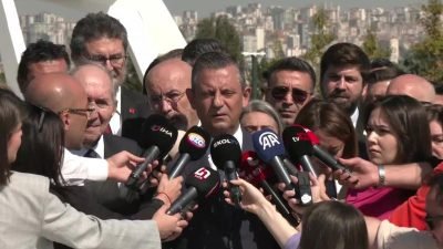 CHP Genel Başkanı Özgür Özel, Kara Harp Okulu'ndaki mezuniyet töreninin