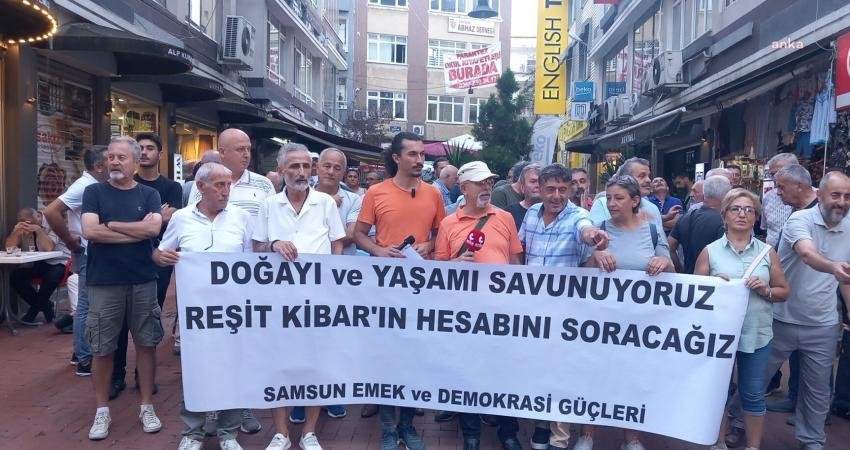 Samsun Emek ve Demokrasi Güçleri, Artvin’in Hopa’da doğa talanına karşı