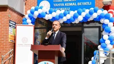 Sancaktepe Belediye Başkanı Alper Yeğin, 2024-2025 yılı Eğitim Öğretim Haftası
