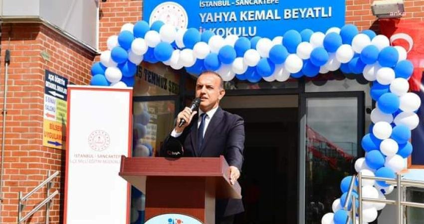 Sancaktepe Belediye Başkanı Alper Yeğin, 2024-2025 yılı Eğitim Öğretim Haftası