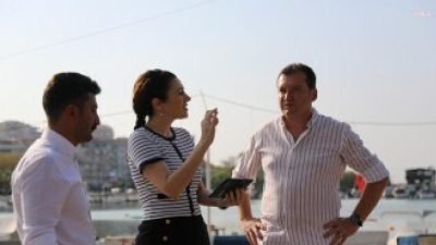 Silivri Belediye Başkanı Bora Balcıoğlu, sahil bölgesinde vatandaşların zaman geçirebileceği