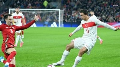 Türkiye, Uluslar B Ligi 4. Grup'ta  deplasmanda Galler ile karşılaştı.