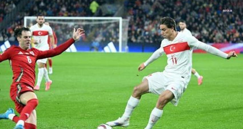 Türkiye, Uluslar B Ligi 4. Grup'ta  deplasmanda Galler ile karşılaştı.