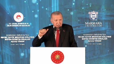 Cumhurbaşkanı Recep Tayyip Erdoğan, Marmara Üniversitesi Recep Tayyip Erdoğan Külliyesi