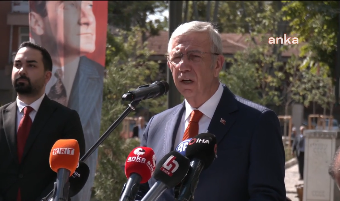 Ankara Büyükşehir Belediye (ABB) Başkanı Mansur Yavaş, Kızılay’da 100. Yıl