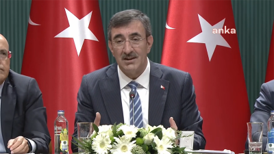 Cumhurbaşkanı Yardımcısı Cevdet Yılmaz, kur hedefine ilişkin “Dalgalı kur rejiminde