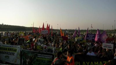 "Katliam yasası" olarak nitelendirdikleri 'Hayvanları Koruma Kanunu'nda Değişiklik Yapılmasına Dair