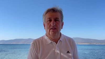 CHP Samsun Milletvekili Murat Çan, Yunan sahil güvenlik botunun Ege Denizi'nde