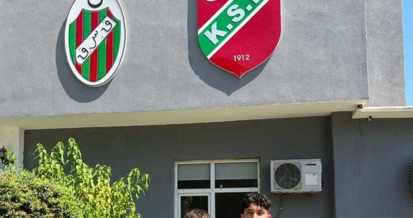 Manisa'da Yunusemre Belediyespor'un 2008 doğumlu genç futbolcularından Ahmet Mert Karaca