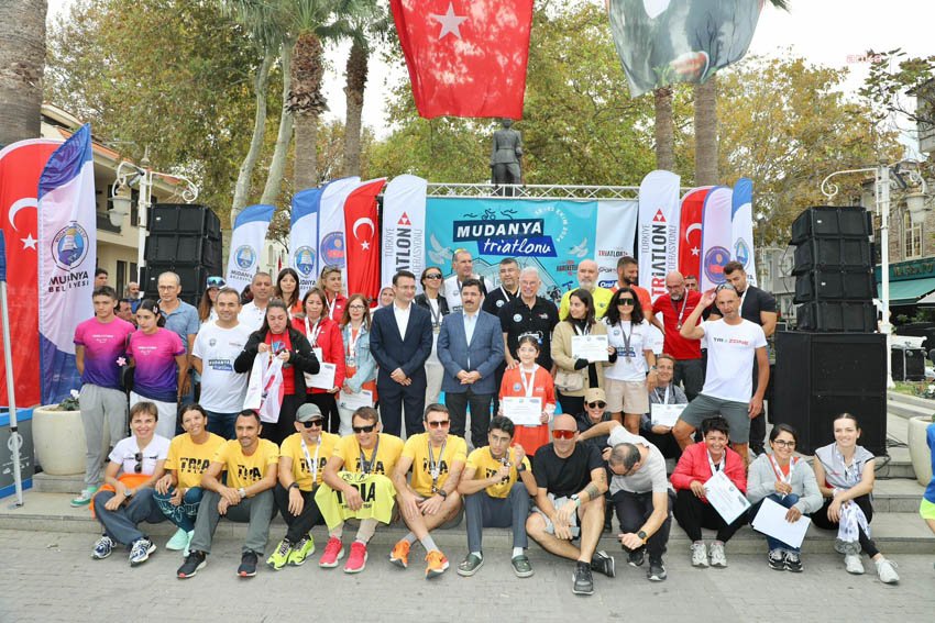 Mudanya Belediyesi ve Türkiye Triatlon Federasyonu iş birliğiyle düzenlenen "2024